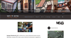 Desktop Screenshot of nextgenmetalworks.com